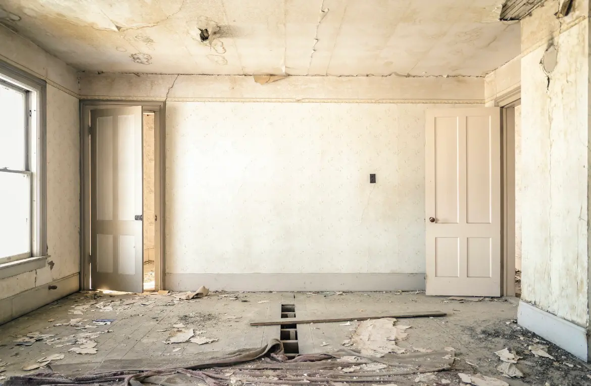 Waste disposal crew managing a cleanout project in Lone Grove